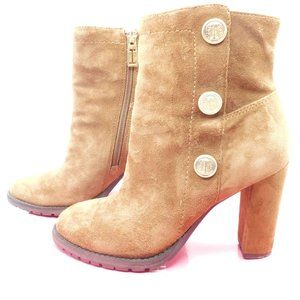 Isaac Mizrahi New York Darn Natural Suede Boots